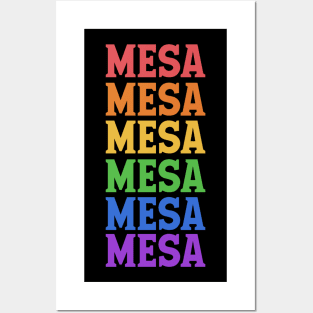 MESA CHRISTMAS CITY Posters and Art